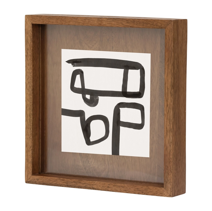 Caja Photo Frame, Walnut - 13 Hub Lane   |  Wooden Frames