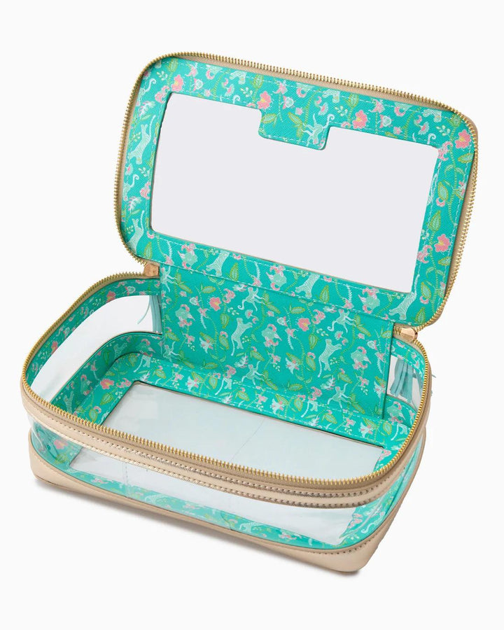 Mahjong Tile Storage Bag, Gold
