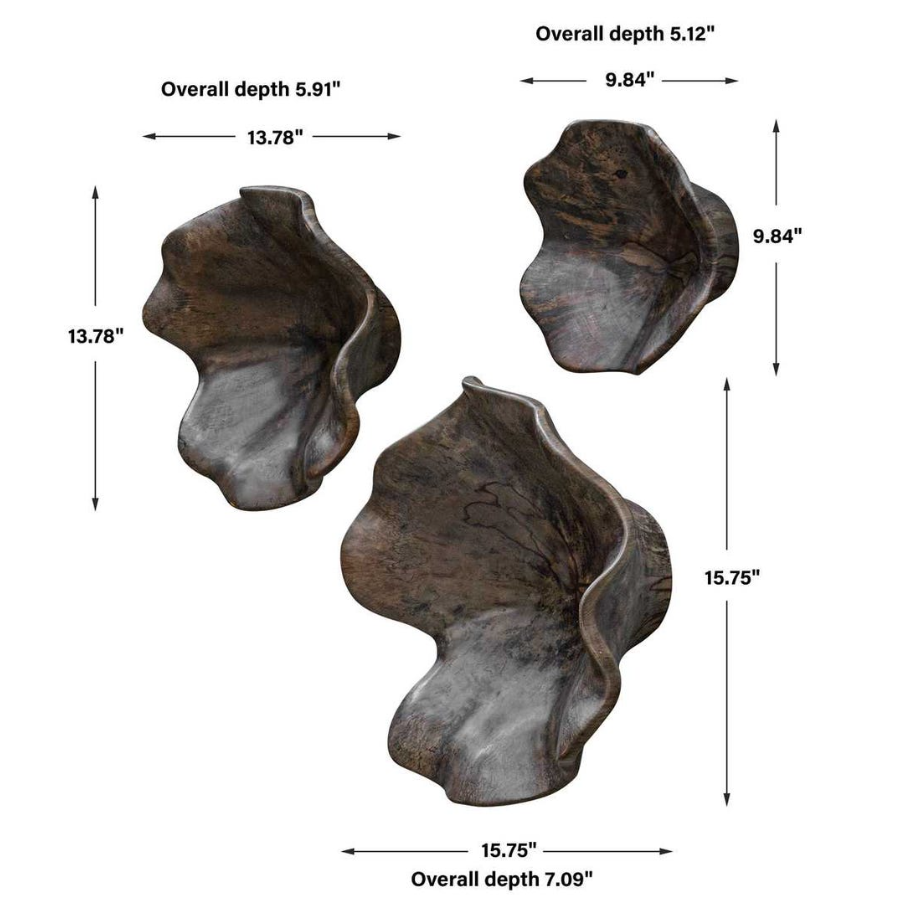 Teo Wood Wall Decor, Mocha - 13 Hub Lane   |  