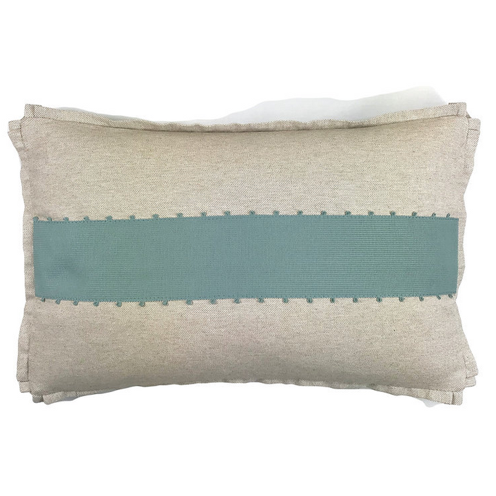 April Mist w/ Cupcake Flange Lumbar Pillow