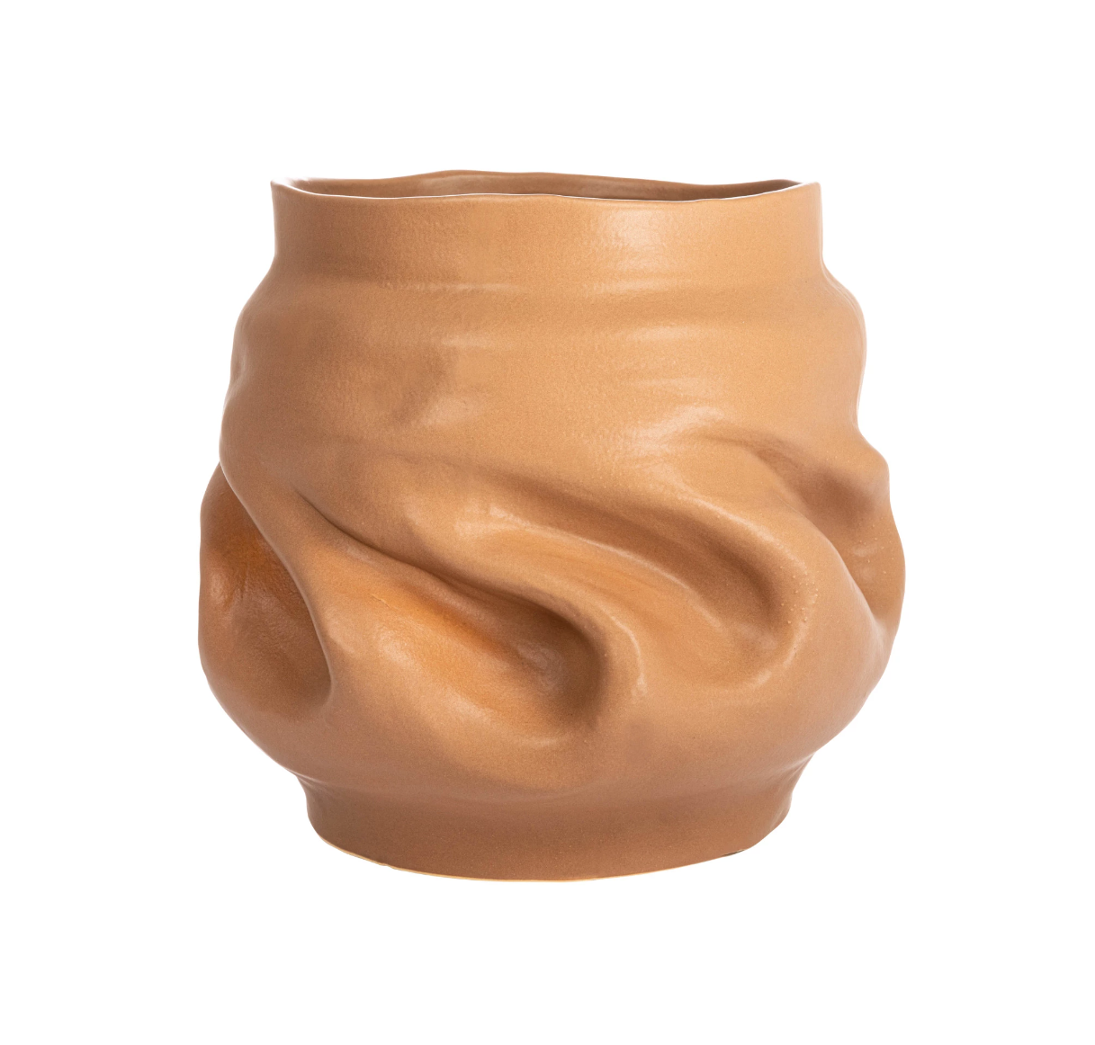 Stoneware Pinched Planter