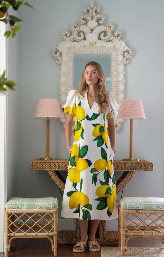 Hampton Dress - Limone