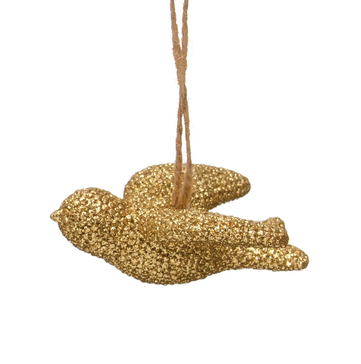 Gold Bird Ornament