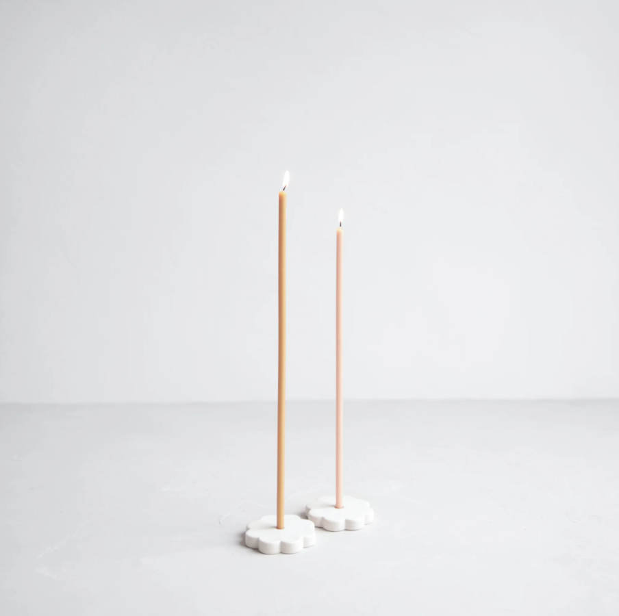 Fleur Long Stem Candle Holder