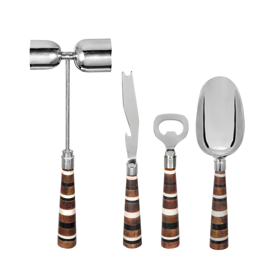 Barware Tools Set of 4