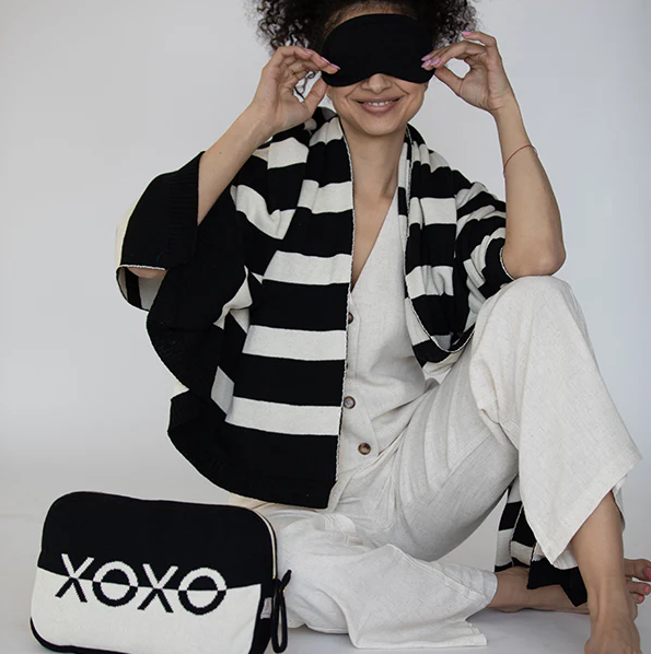 Travel Blanket Dual XOXO - 13 Hub Lane   |  Travel Blankets