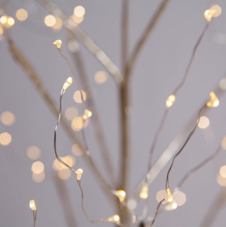 Gold Fairy Light Tree - 13 Hub Lane   |  Christmas Trees