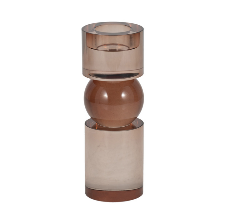 Marla Bronze Candle Holder, Short