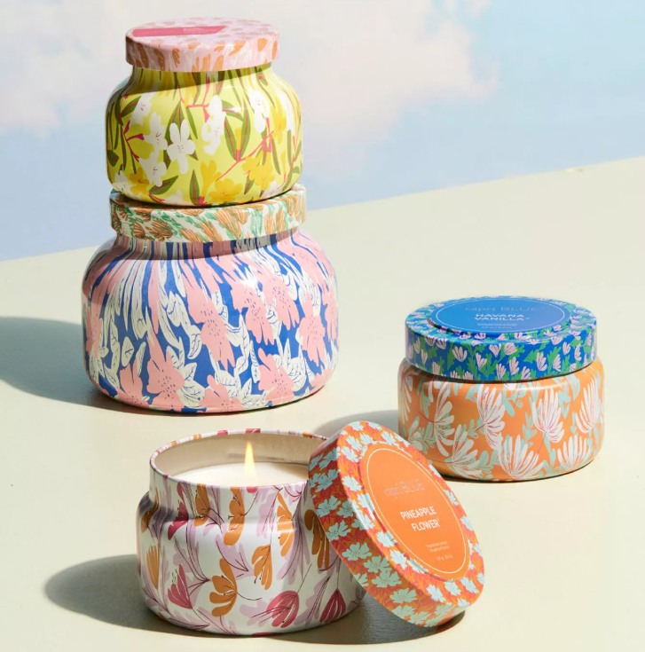 Volcano Pattern Play Travel Tin - 13 Hub Lane   |  Volcano