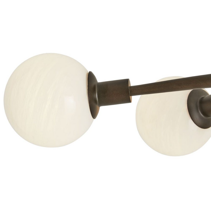 Meandering 14-Light Pendant, Bronze - 13 Hub Lane   |  Pendants