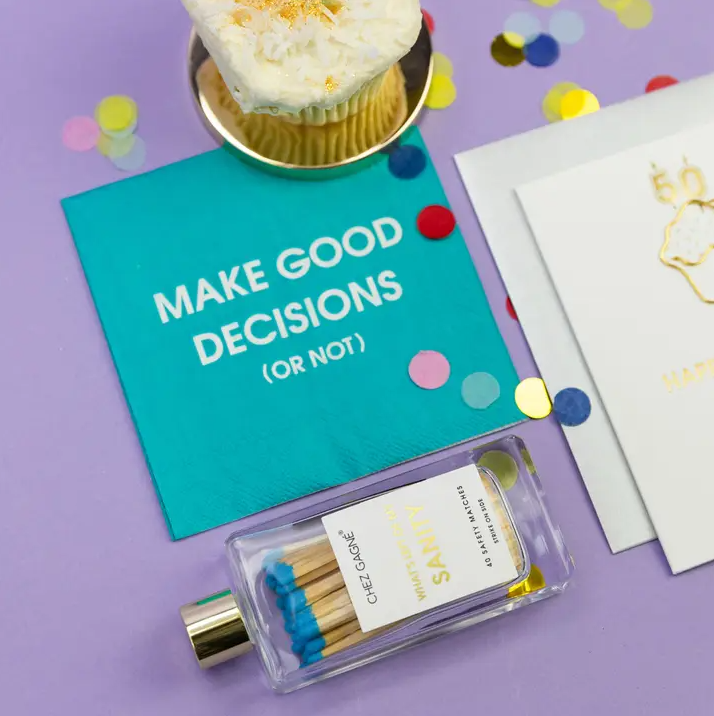 Make Good Decisions (or Not) - Cocktail Napkins - Thumbnail 3