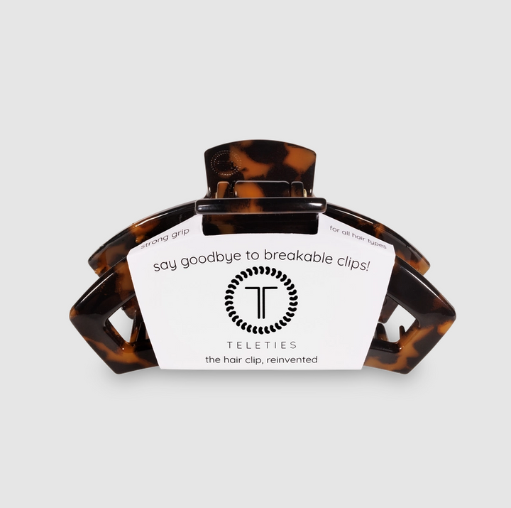Open Hair Clip, Tortoise - 13 Hub Lane   |  Claw Clips