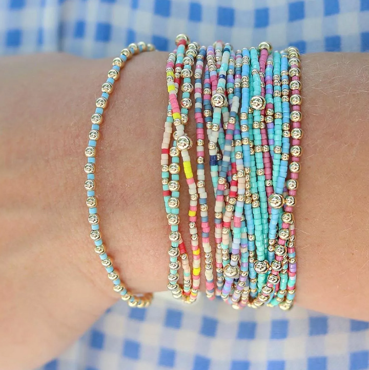 enewton Hope Unwritten Bracelet - Mint - 13 Hub Lane   |  Beaded Bracelets