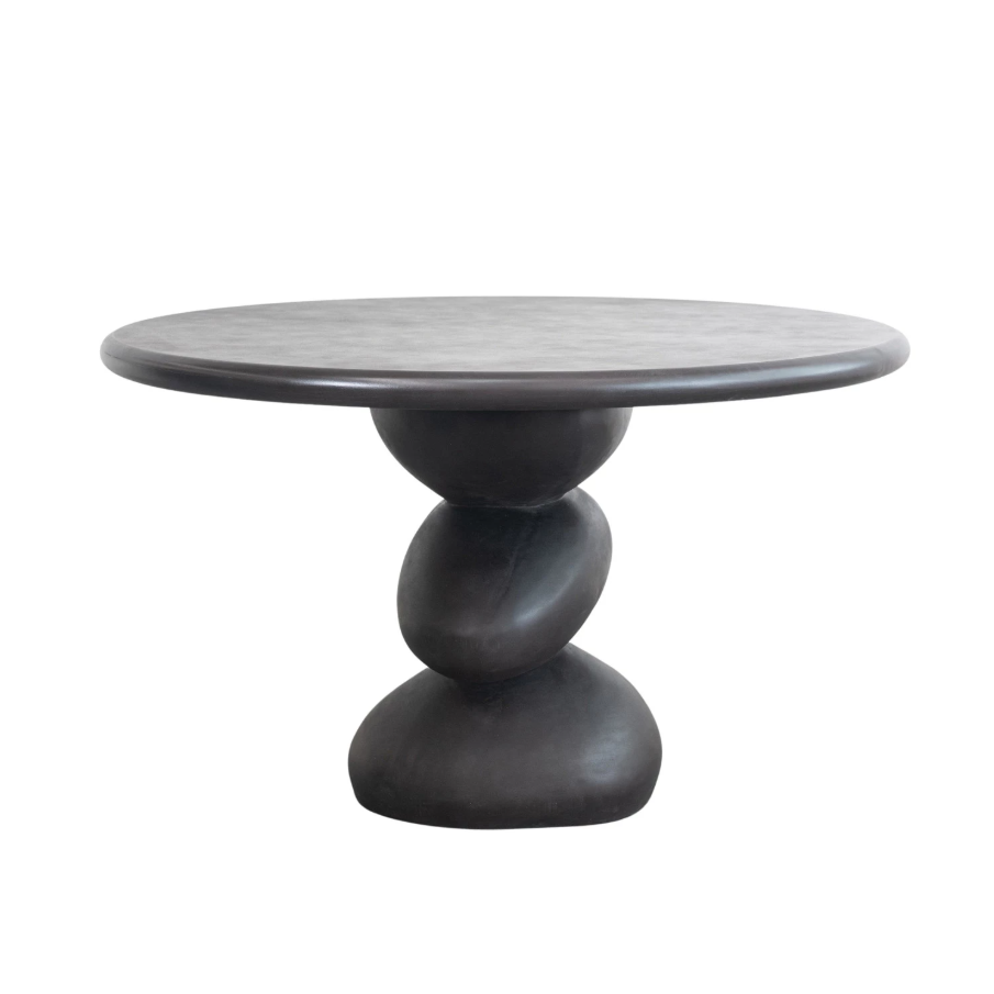 Concrete Indoor/Outdoor Stacked Base Dining Table