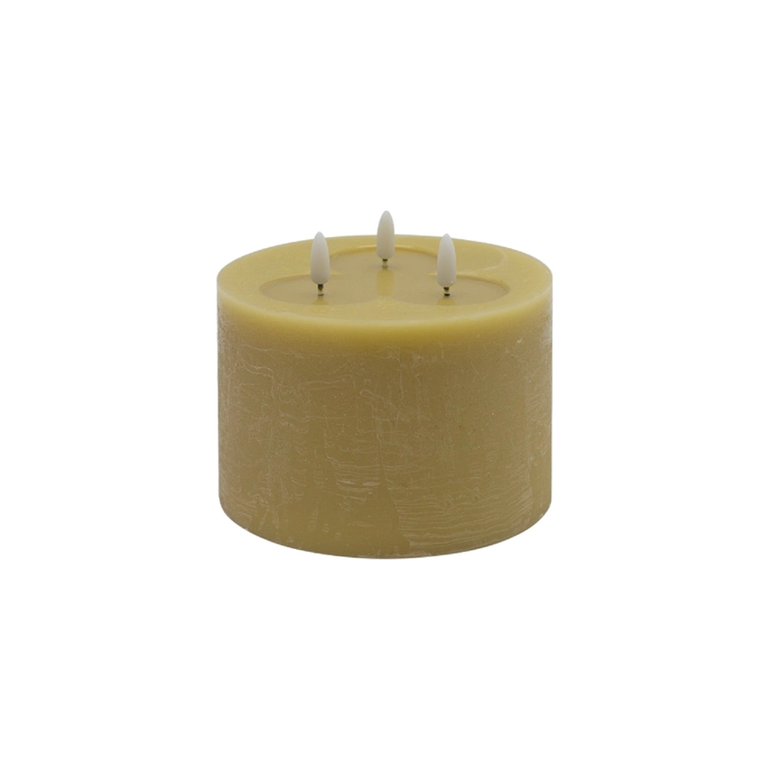 3 Wick Flameless Candle