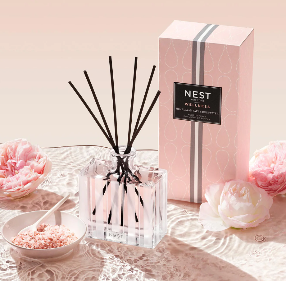 Nest Reed Diffuser - Himalayan Salt & Rosewater - Thumbnail 4