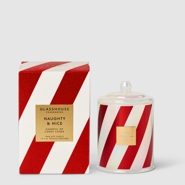 Naughty & Nice Triple Scented Candle - 13 Hub Lane   |  Naughty & Nice