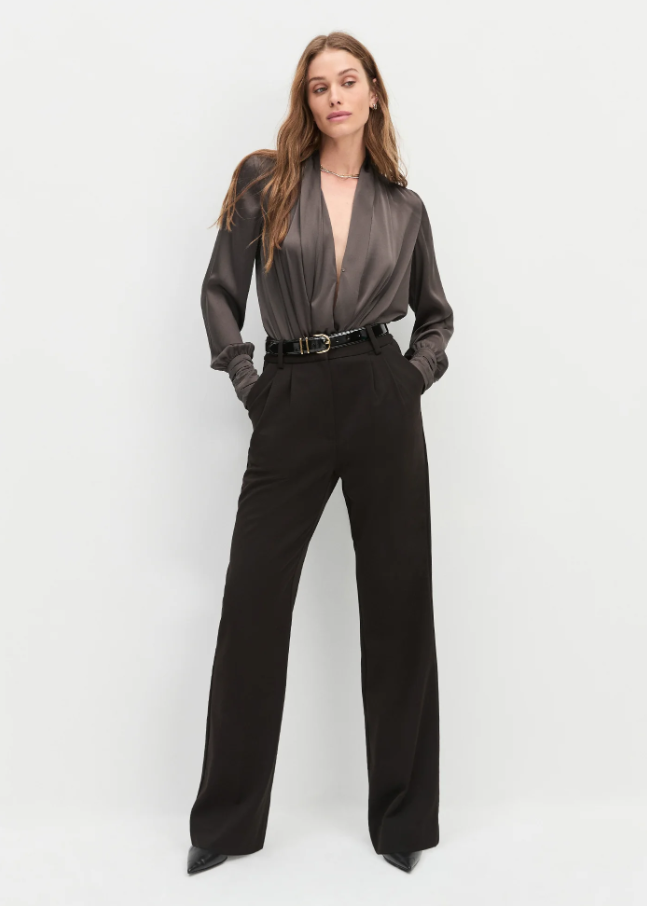 Better Off Bodysuit, Coffee - 13 Hub Lane   |  Blouse Bodysuits