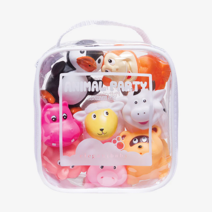 Animal Party Squirtie Bath Toys - 13 Hub Lane   |  Bath Toys