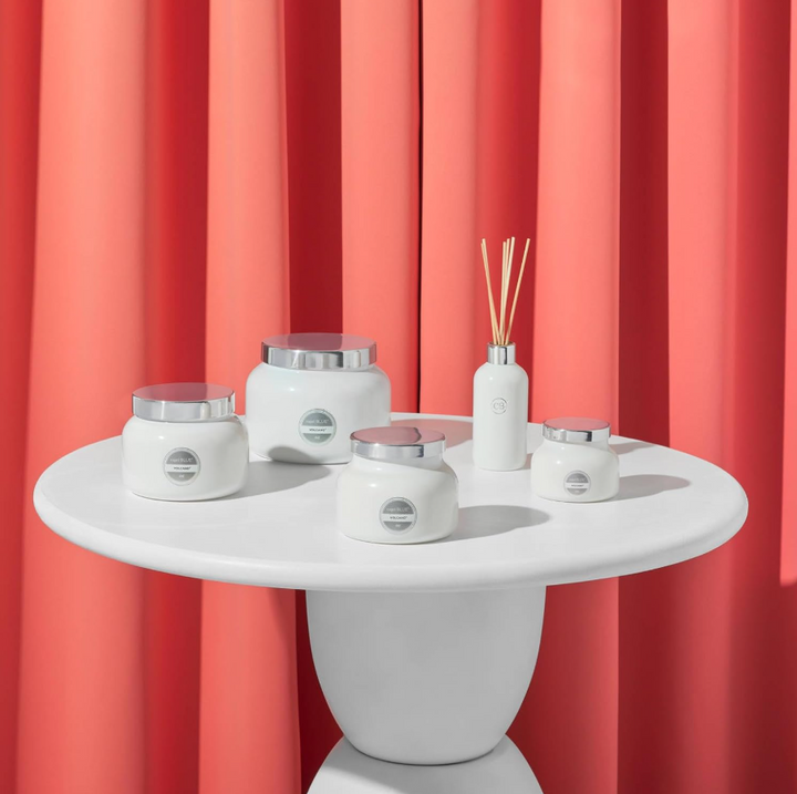 Volcano White Signature Jar - 13 Hub Lane   |  Volcano