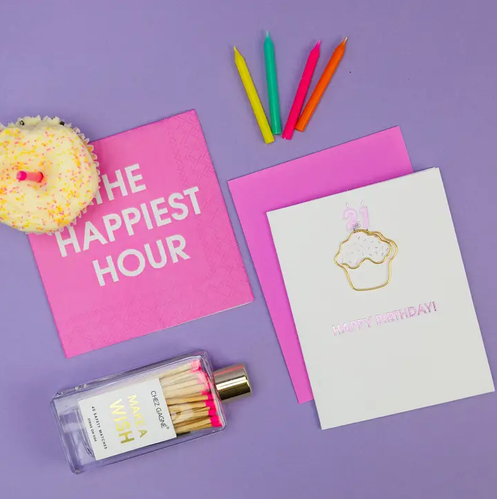 The Happiest Hour - Cocktail Napkins - 13 Hub Lane   |  Cocktail Napkins