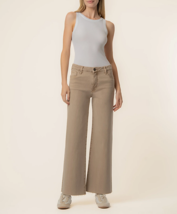 Kut From the Kloth Meg High Rise Wide Leg, Chai