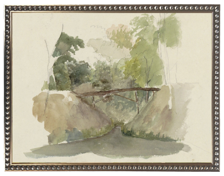 Watercolor Bridge I