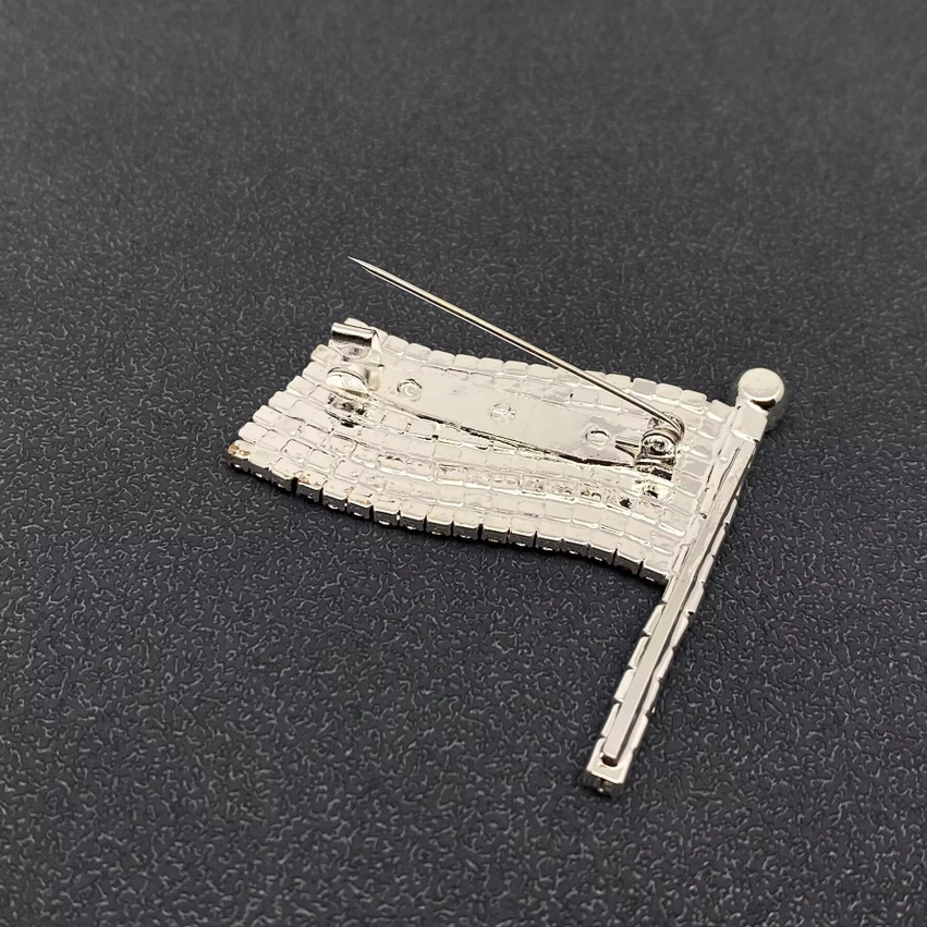 Sparkly Rhinetsone American Flag - 13 Hub Lane   |  Brooches