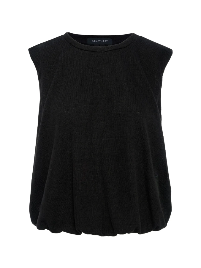 Quinn Bubble Shell, Black