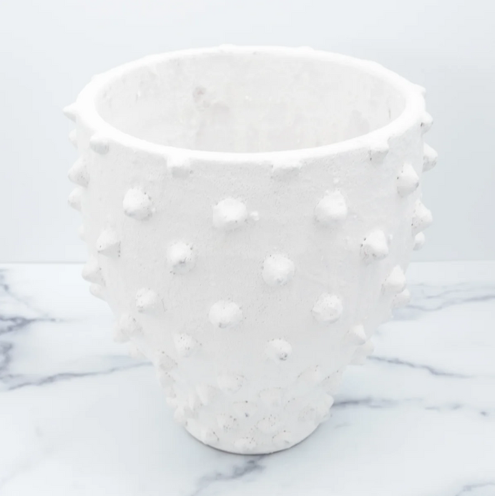 Coarse Terra-cotta Planter w/ Raised Dots