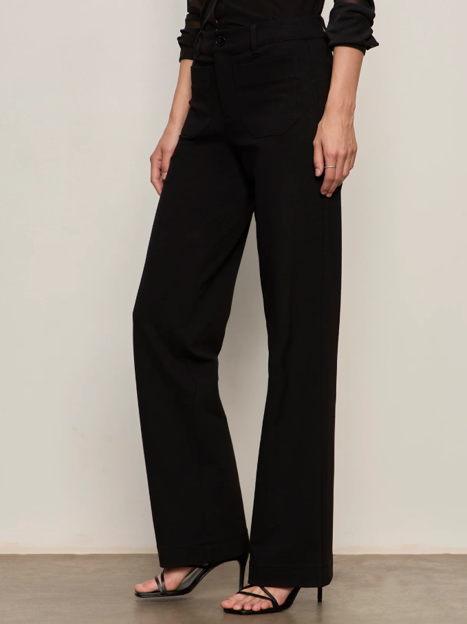 Marine Ponte Pants, Black - 13 Hub Lane   |  Dress Pants