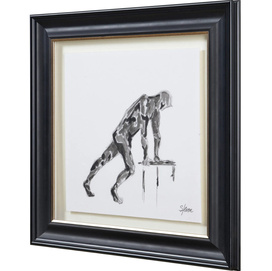 Studio Line Sketch - I - 13 Hub Lane   |  Under Glass Prints & Art