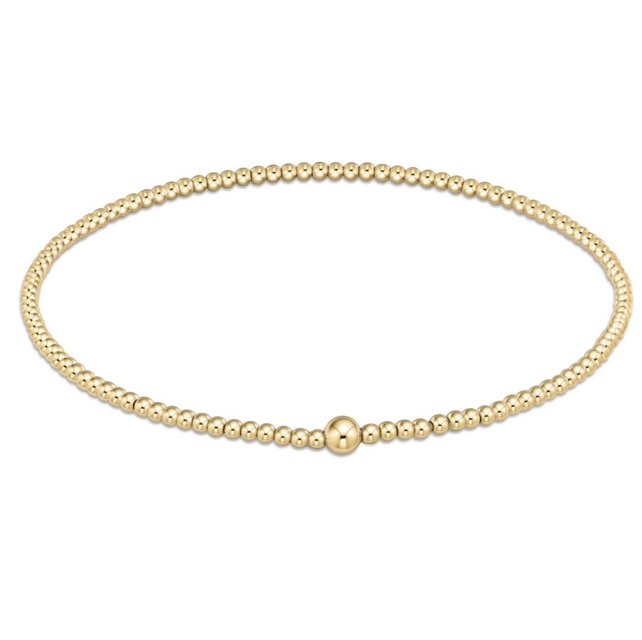 enetwon Classic Gold Bead Bangle - 13 Hub Lane   |  