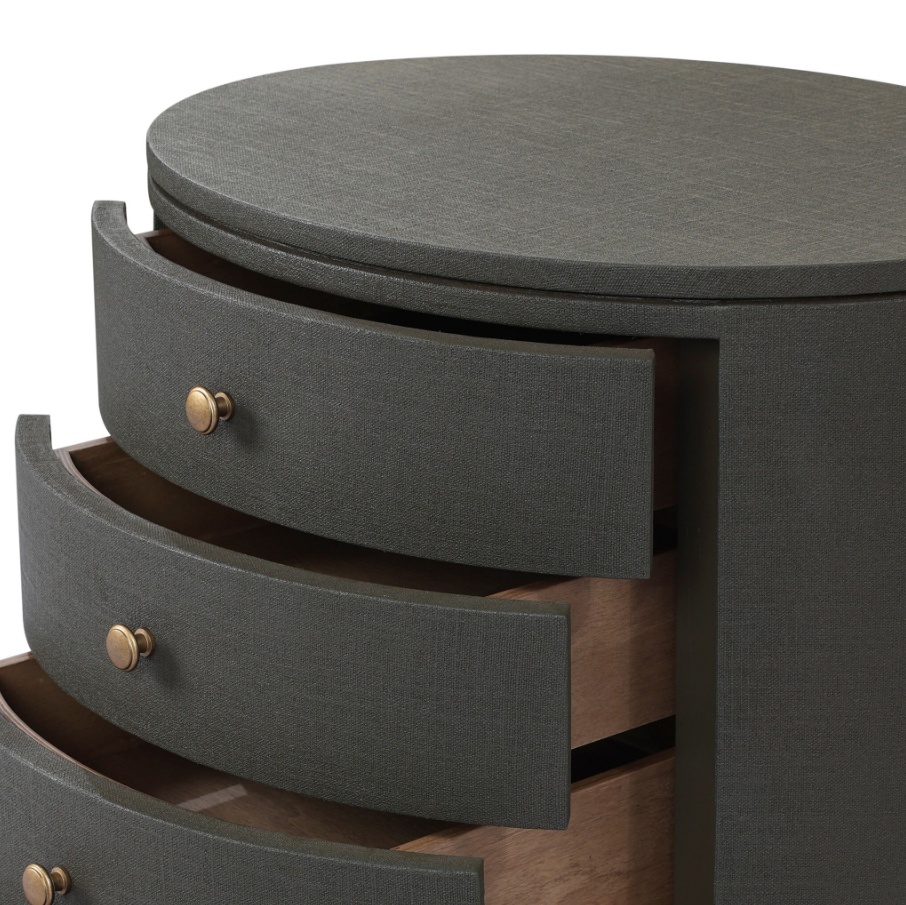 Amelia Oval Nightstand