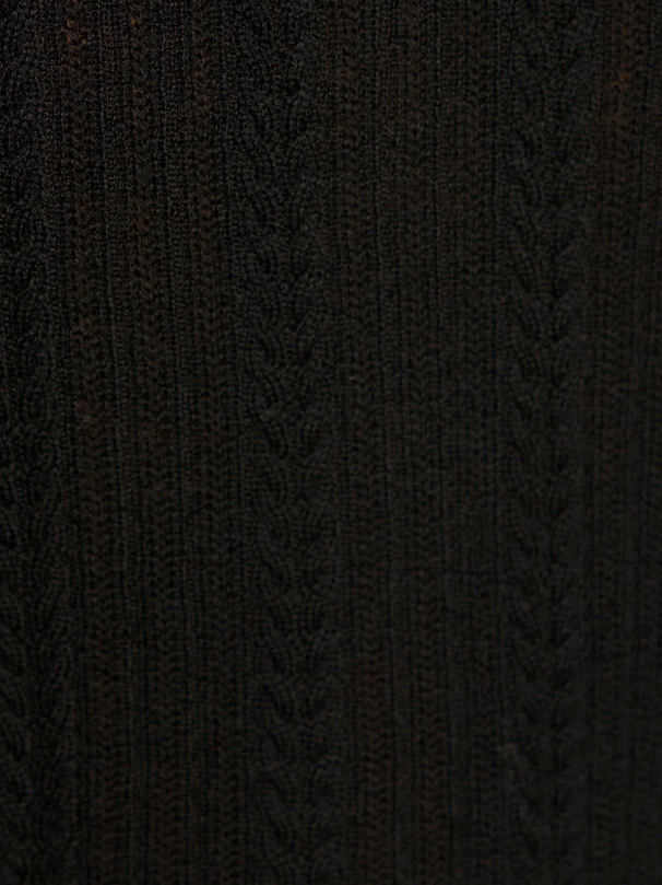 Dreamy Cable Shirt, Black