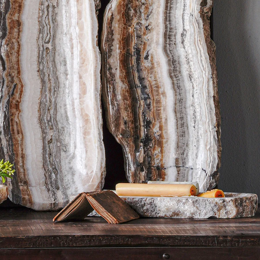 Onyx Long Tray, Black Lapiz - 13 Hub Lane   |  Marble Trays