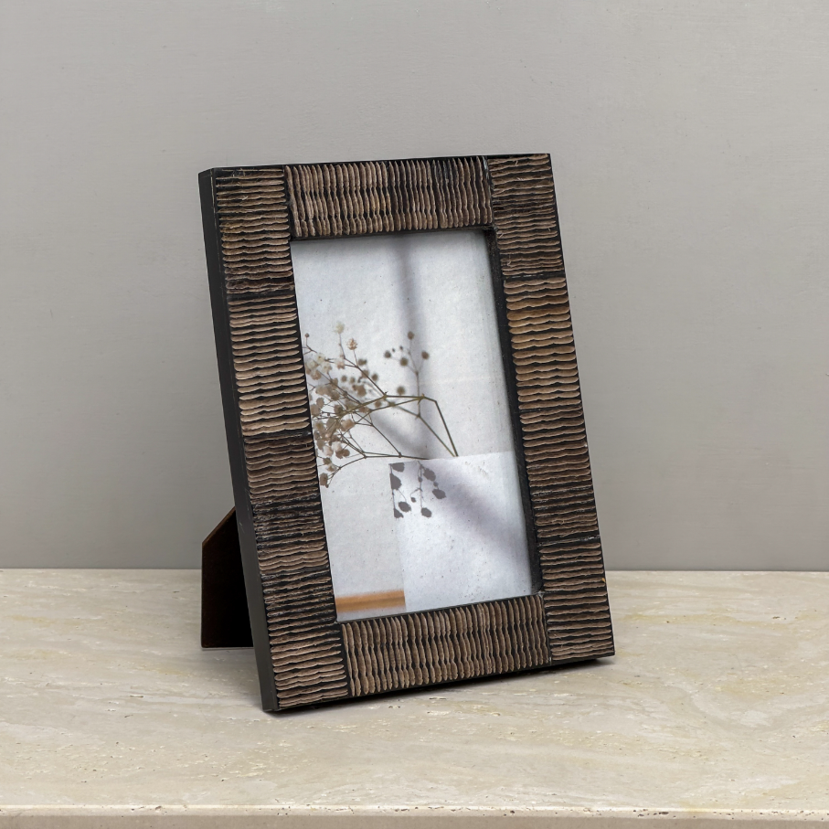 Textured Horn Photo Frame - 13 Hub Lane   |  