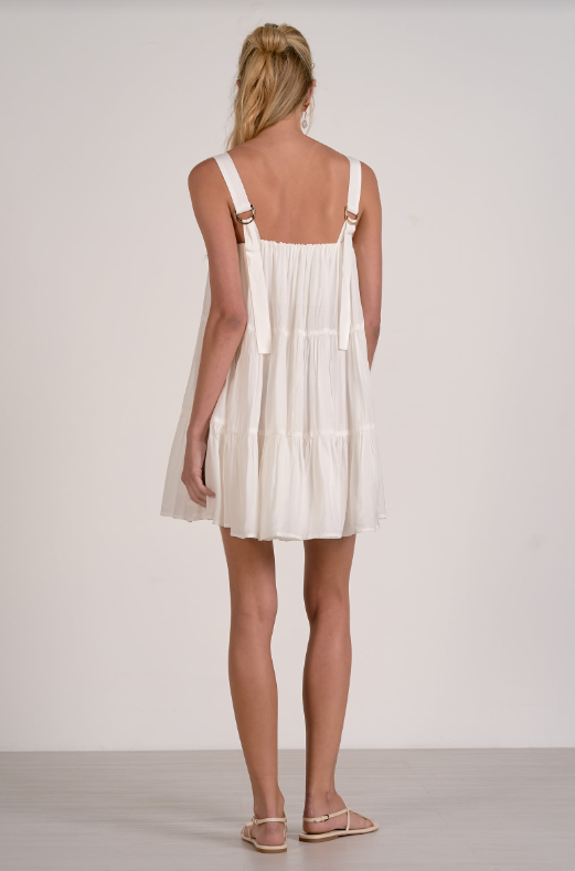 D-Ring Tiered Mini, White