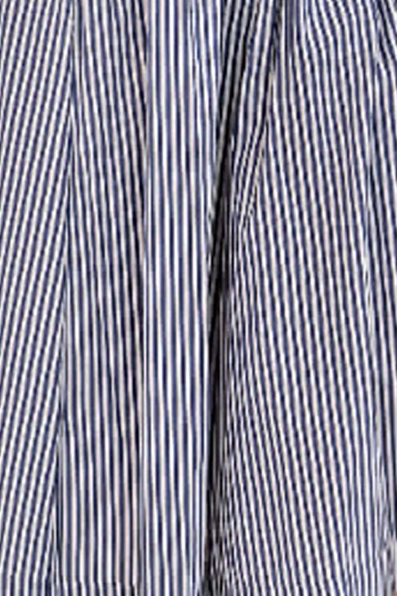 Wash & Wear Breezy Blouson Dress, Navy & White Stripe - 13 Hub Lane   |  
