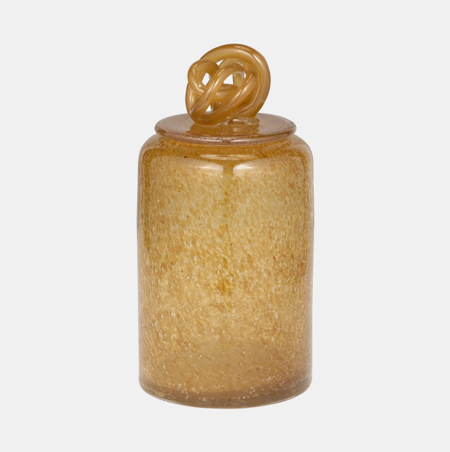 Glass Jar w/ Knot Lid - 13 Hub Lane   |  