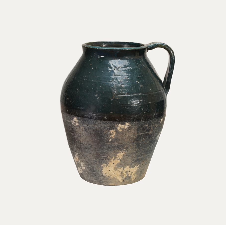 Decorative Terra-Cotta Vase