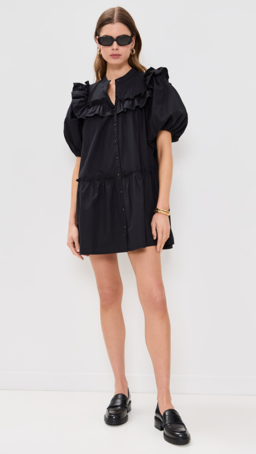 Tatiana Mini Dress, Black - 13 Hub Lane   |  Mini Dresses