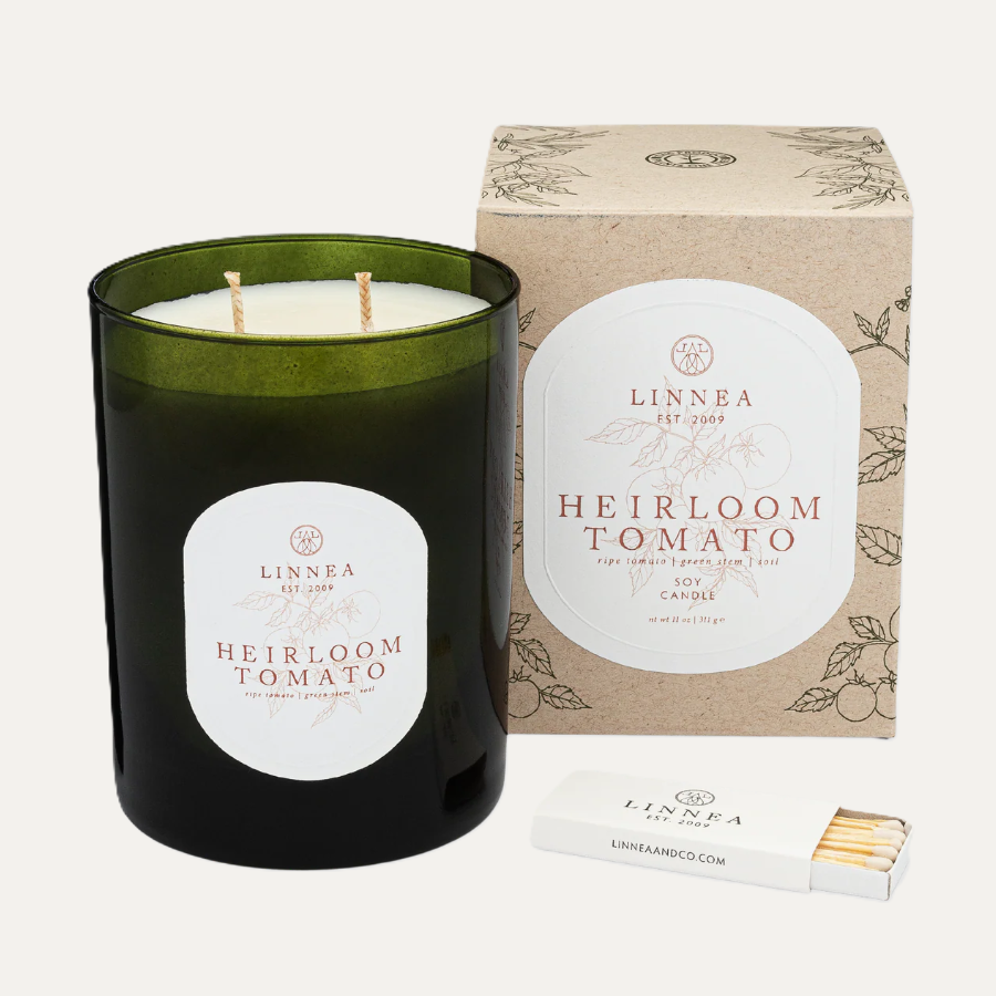 Linnea Heirloom Tomato Two-Wick Candle - Large