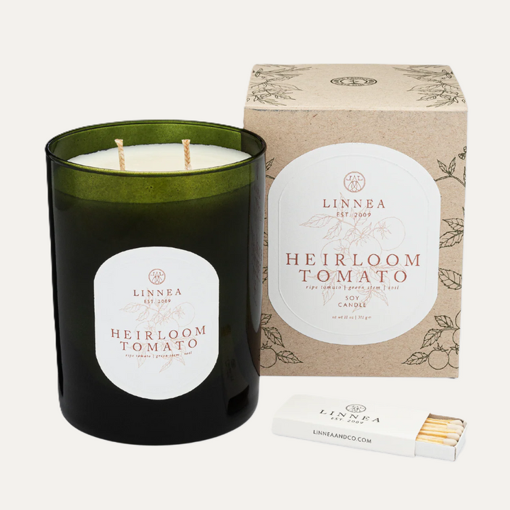 Linnea Heirloom Tomato Two-Wick Candle - Large