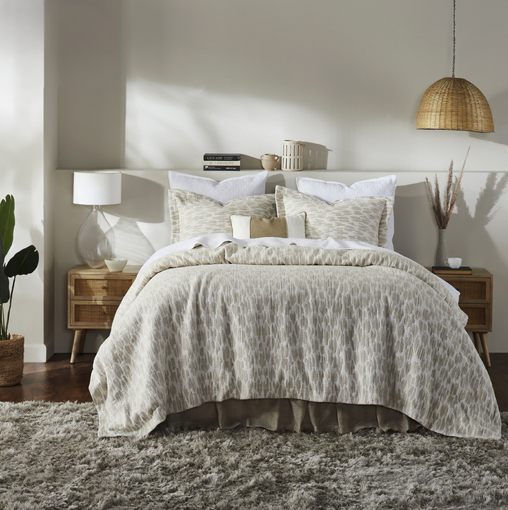 Edgewood Cotton Textured - 13 Hub Lane   |  Matching Bedding