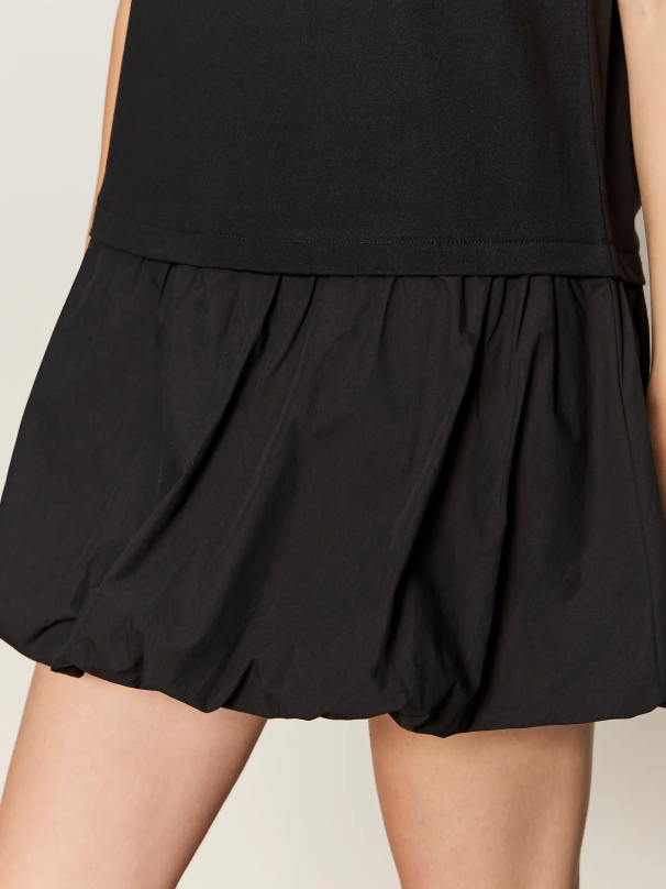 For Keeps Bubble T-Shirt Dress, Black - 13 Hub Lane   |  