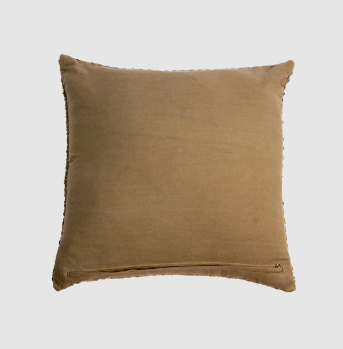 Rattan Suede Pillow, Forest - 13 Hub Lane   |  
