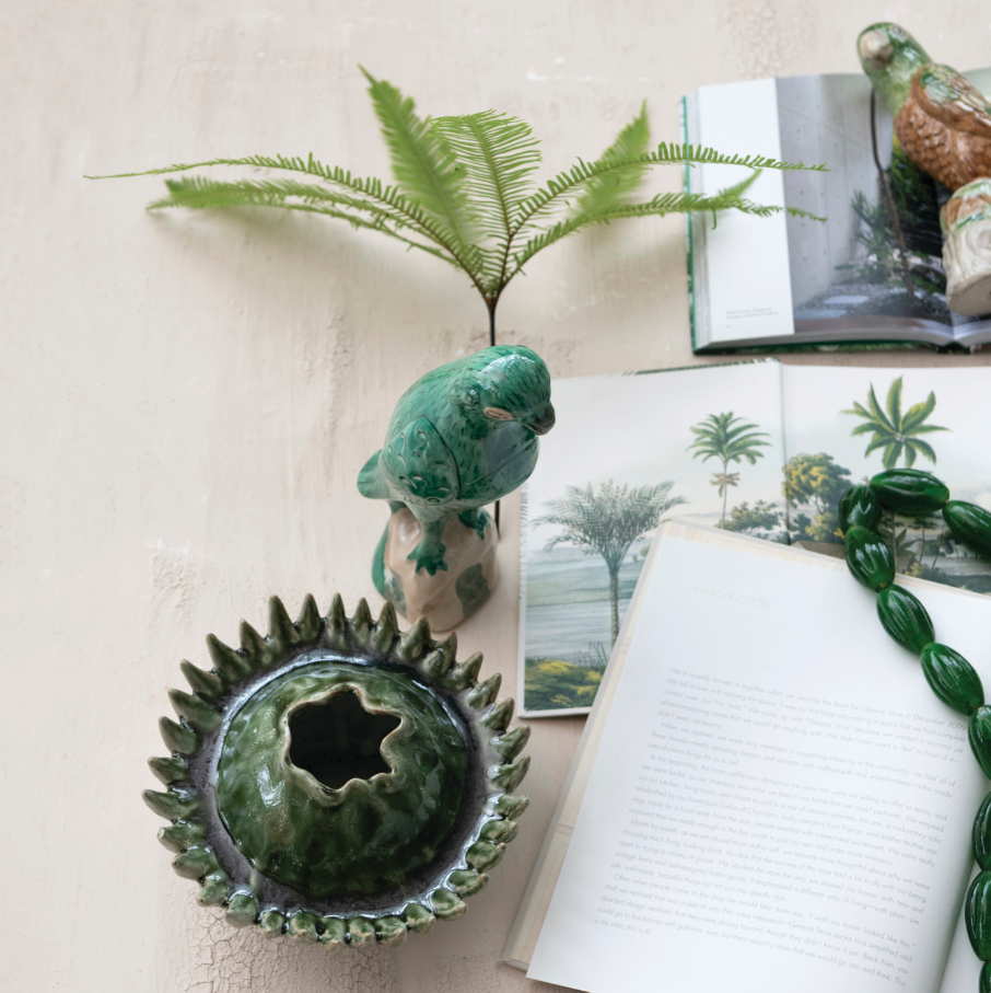 Stoneware Sculptural Vase