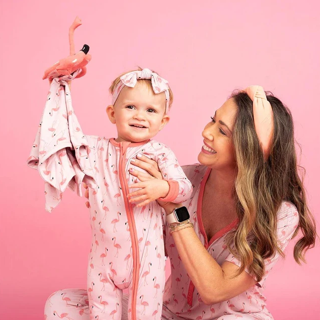 Fancy Flamingos Baby Lovey