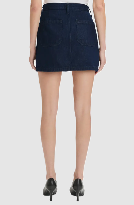 Mimi Denim Mini, Stout - 13 Hub Lane   |  Mini Skirts